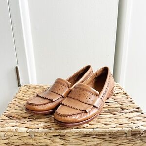 Vintage Cole Haan Fringe Loafers